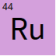 Ruthenium / ruthénium / ruthenium
