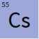 Cäsium / césium / cesium