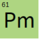 Promethium / prométhium / promethium