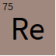 Rhenium / rhénium / rhenium